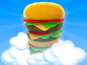 Sky Burger: Stacking Puzzle Game