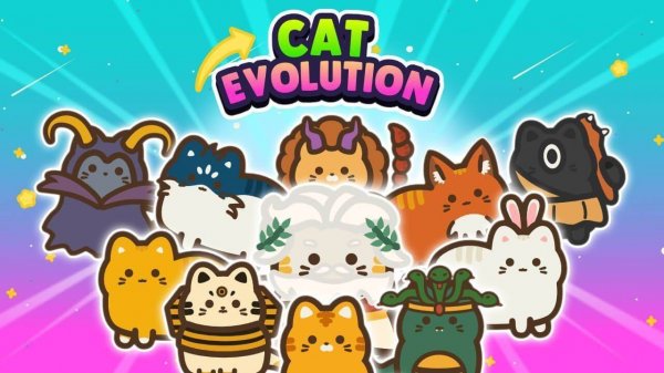 Cat Evolution Merge Puzzle Game Online Puzzle Game