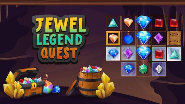 Jewel Legend Quest: Gem Mining Puzzle