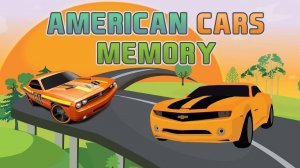 American Cars Memory Puzzle Game