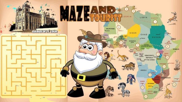 Africa Maze Puzzle Adventure