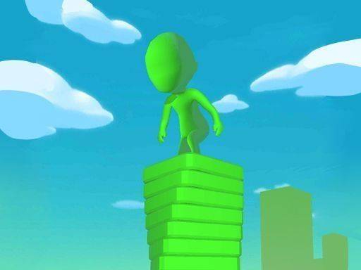 Tower Stack Slip: Color Match Puzzle