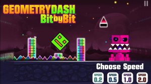 Geometry Jump Bit by Bit Arcade