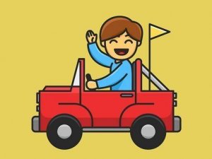 Creative Truck Coloring Art