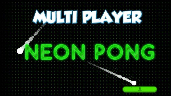 Neon Pong Online Arcade