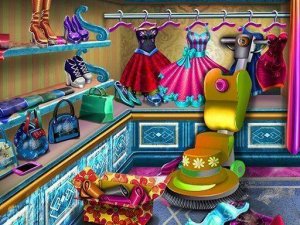 Winter Castle Organizing Puzzle
