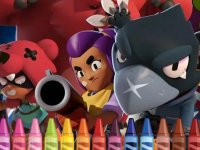 Brawl Stars Coloring Activity