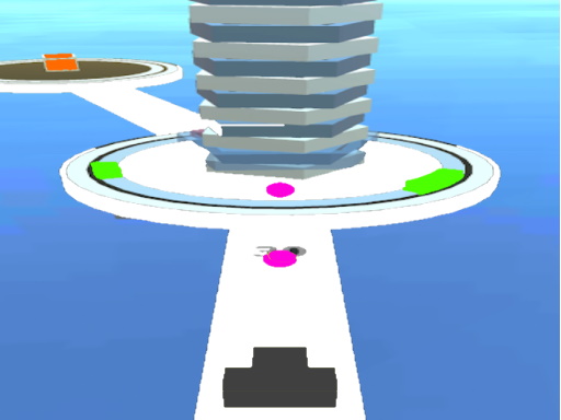 3D Ball Hit Twisty Stack Arcade