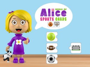 World of Alice Sports Cards Puzzle Game - Memory Match