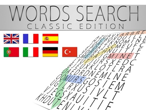 Words Search Classic Edition - Online Word Puzzle Game