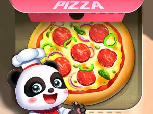 Little Panda Space Kitchen Online Cooking Game