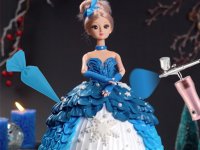 Icing Doll Cake Fashion Dress Up