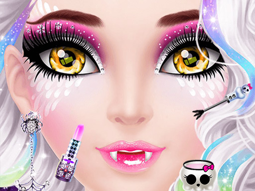 Halloween Makeup Dress Up Game