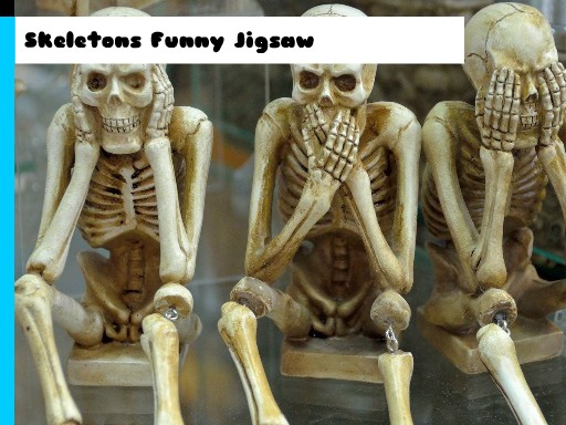 Skeletons Funny Jigsaw Puzzle