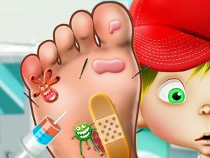 Foot Treatment Doctor Game - Kids Medical Game