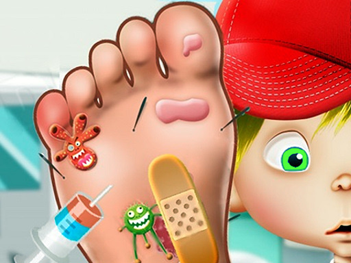 Foot Treatment Doctor Game - Kids Medical Game