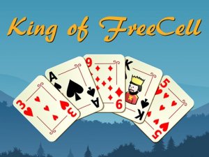King of FreeCell Solitaire Game - Card Puzzle Game