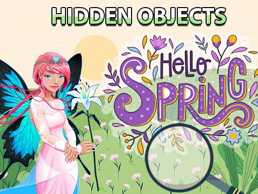 Hidden Objects Hello Spring Online Puzzle Game