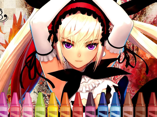 4GameGround - Anime Manga Coloring Online Game - Coloring Game