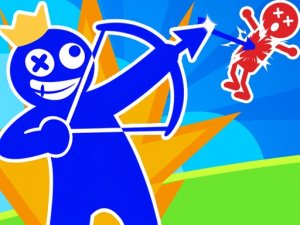 Red And Blue Stickman Spy Puzzles Online Puzzle Game
