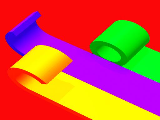 PAINT ROLLER 3D Online Puzzle Game - Color Matching Puzzle