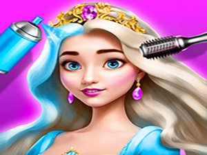 Princess Hair Makeup Salon Online Game - Kids Dress Up Game