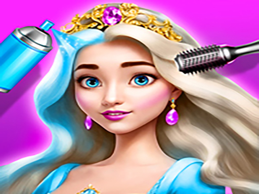 Princess Hair Makeup Salon Online Game - Kids Dress Up Game