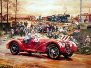 Vintage Cars Slide Puzzle Game Online - Puzzle Game