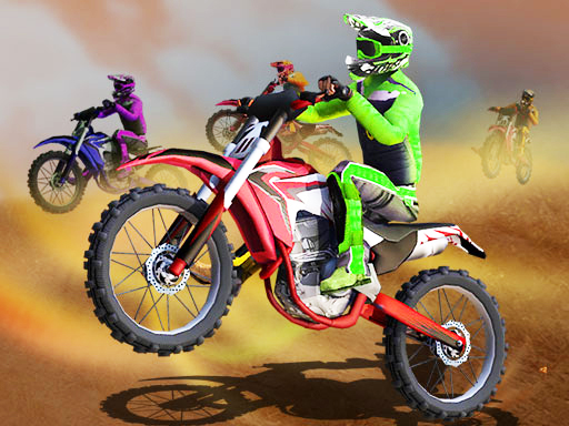 Dirt Bike MotoCross Racing Arcade Game