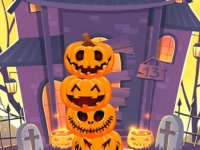 Pumpkin Tower Stacking Puzzle