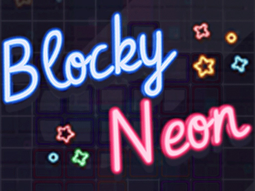 Blocky Neon Puzzle Game - Arcade Puzzle Game