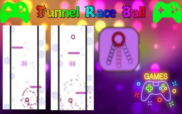Tunnel Race Ball Arcade Challenge