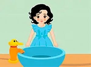 Good Habits Cleaning Game for Girls Online - Educational Game