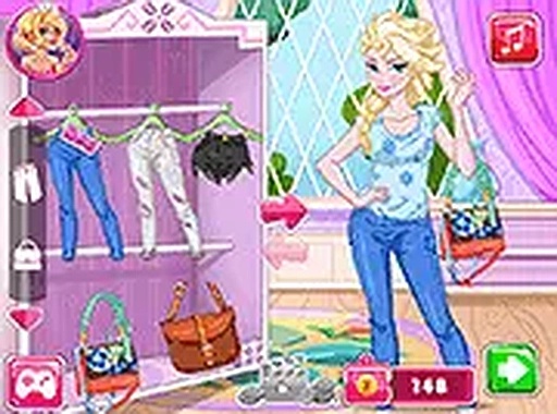 Eliza Blogger Story Fashion Game Online Dress Up Game
