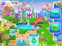 Candy Park Makeover: Cleaning Puzzle