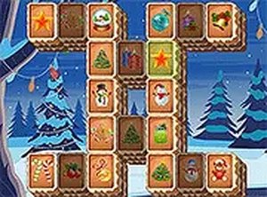 Festive Mahjong Tile Puzzle