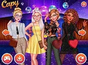 Divas Party Night Dress Up Game