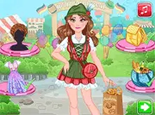 Around the World: German Fashion Dress Up Game Online - Dress Up Game